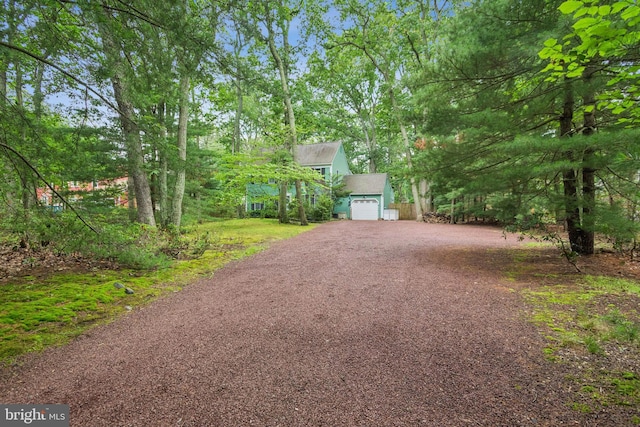 13 Plymouth, Tabernacle, NJ 08088 - view of front of property with driveway and a garage