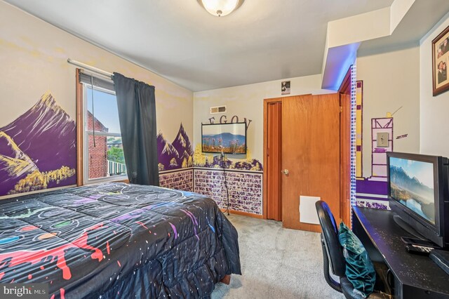 110 S Marlyn Ave, Essex, MD 21221 - carpeted bedroom featuring an office area