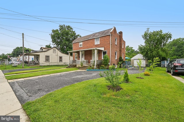 110 S Marlyn Ave, Essex, MD 21221 - view of front of home with a porch and brick siding