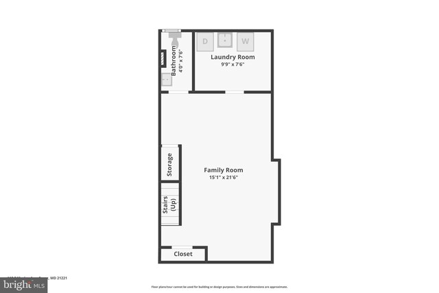 110 S Marlyn Ave, Essex, MD 21221 - view of floor plan / room layout