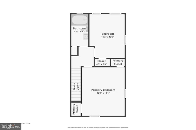 110 S Marlyn Ave, Essex, MD 21221 - view of room layout