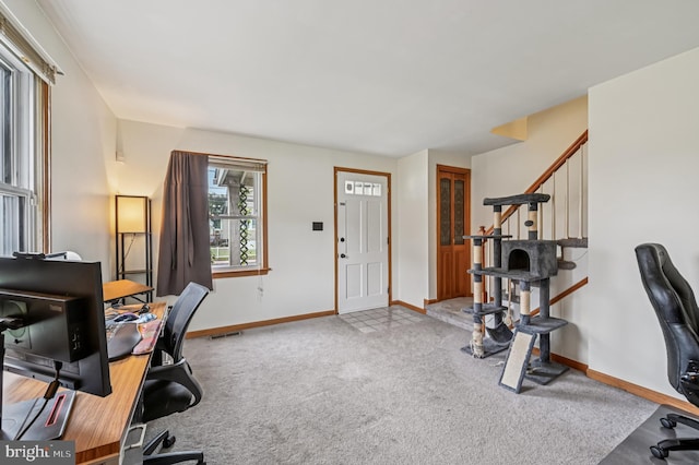 110 S Marlyn Ave, Essex, MD 21221 - office featuring baseboards and carpet floors