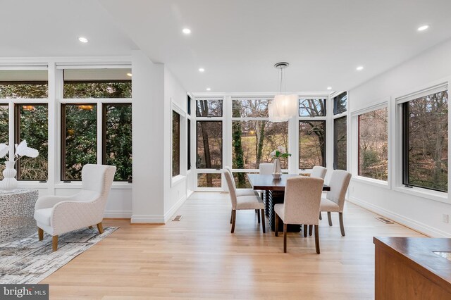 2950 Macomb St NW, Washington, DC 20008 - sunroom / solarium with a chandelier