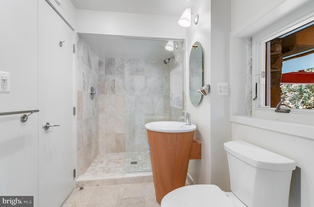 2950 Macomb St NW, Washington, DC 20008 - full bath with toilet, tiled shower, and vanity
