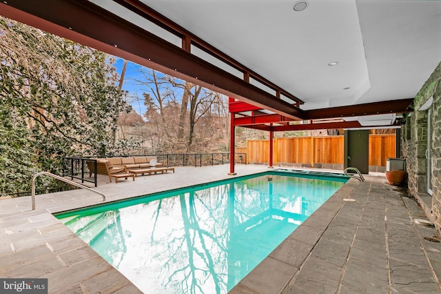 2950 Macomb St NW, Washington, DC 20008 - indoor pool with an outdoor hangout area and a patio