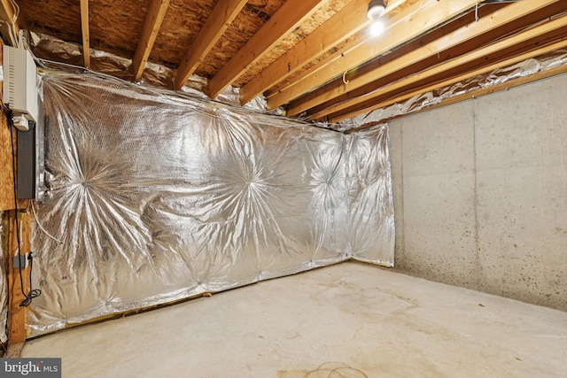 8309 Pigeon Fork Ln, Laurel, MD 20724 - view of unfinished below grade area
