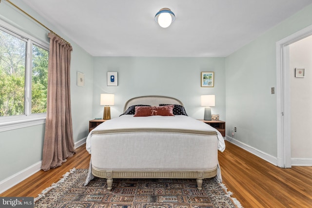 1850 Irving St NW, Washington, DC 20010 - bedroom featuring wood finished floors and baseboards