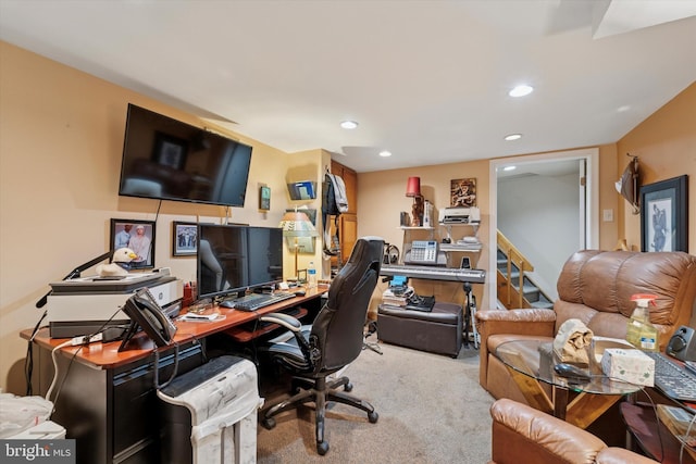 3 W Gowen Ave, Philadelphia, PA 19119 - office space with carpet flooring and recessed lighting