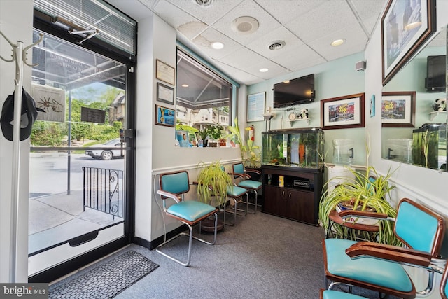 3 W Gowen Ave, Philadelphia, PA 19119 - community lobby featuring a drop ceiling