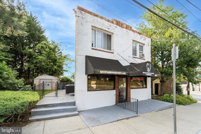 3 W Gowen Ave, Philadelphia, PA 19119 - view of front of property featuring a gate and stucco siding