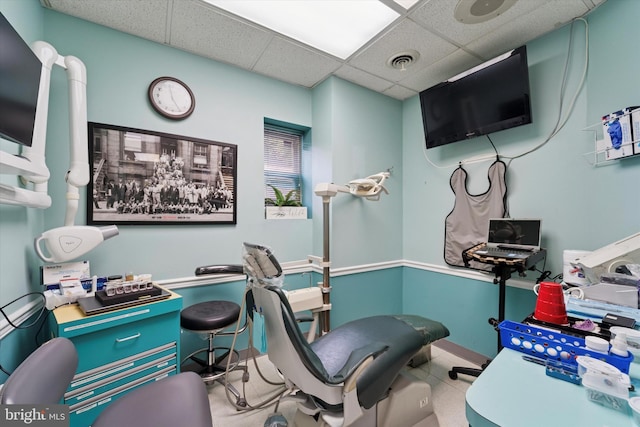 3 W Gowen Ave, Philadelphia, PA 19119 - office with a paneled ceiling