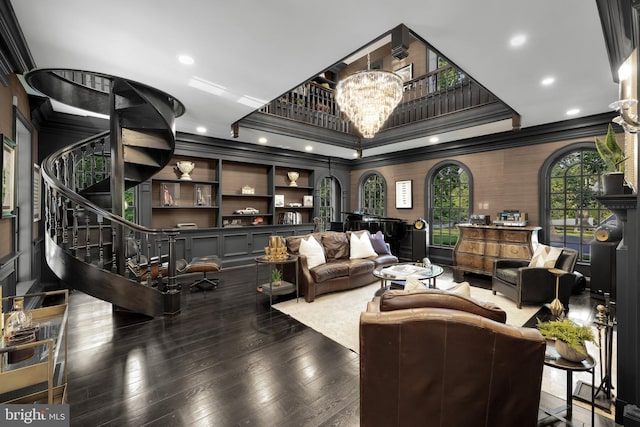 13300 Manor Stone Dr, Darnestown, MD 20874 - lobby featuring ornamental molding and recessed lighting
