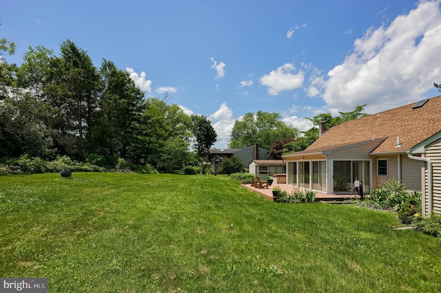 1549 Willoughby Cir, Manheim, PA 17545 - view of green lawn with a patio area