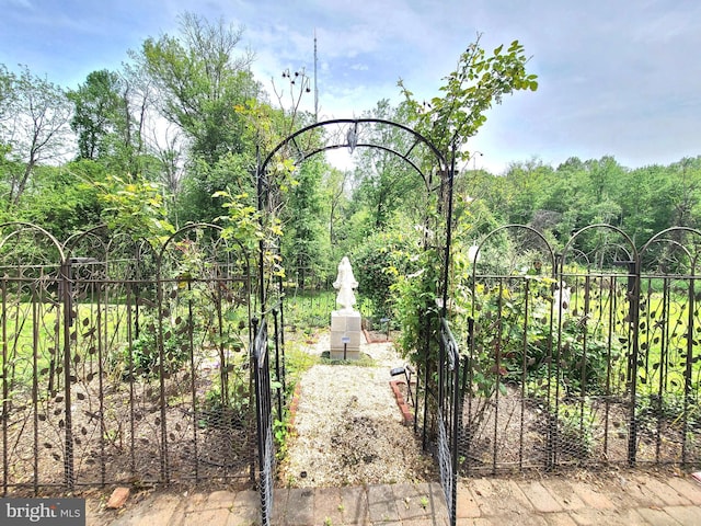 3747 Spring Lake Ln, Owings Mills, MD 21117 - view of gate