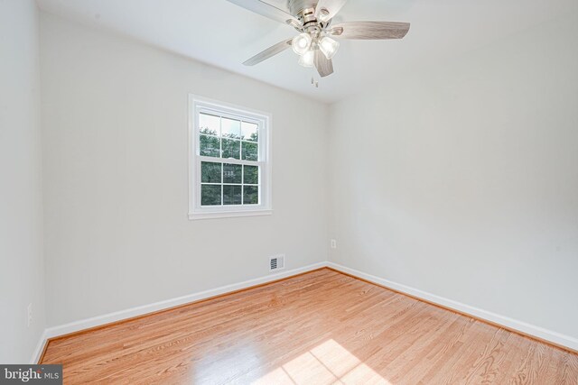 4721 Springbrook Dr, Annandale, VA 22003 - empty room featuring wood finished floors and ceiling fan