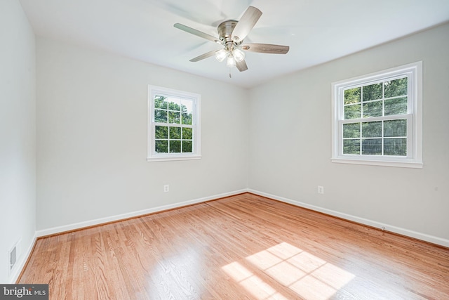 4721 Springbrook Dr, Annandale, VA 22003 - unfurnished room with wood finished floors and ceiling fan