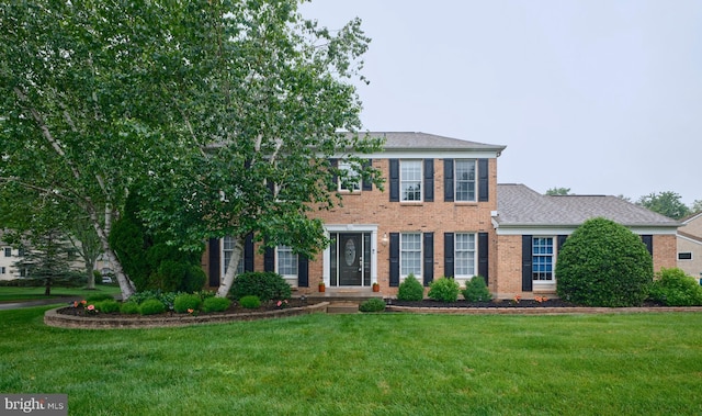 365 Newgate Rd, Langhorne, PA 19047 - colonial house featuring brick siding and a front yard