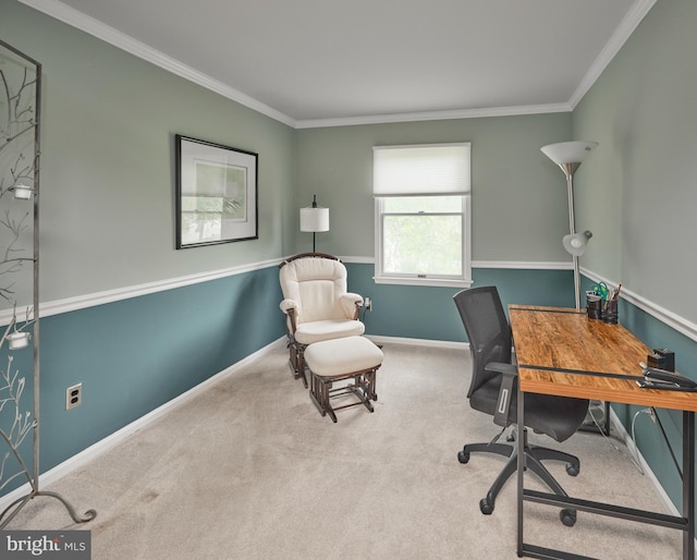 365 Newgate Rd, Langhorne, PA 19047 - office space with carpet floors and ornamental molding