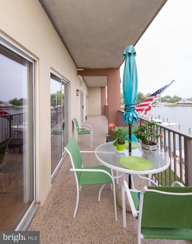 304 Academy St Unit 202, Cambridge, MD 21613 - balcony with a water view
