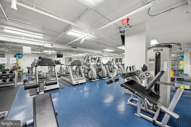 2101 Chestnut St Unit 1613, Philadelphia, PA 19103 - view of exercise room