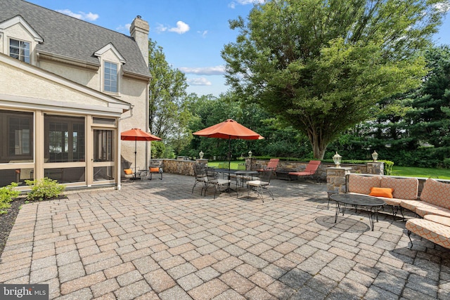 1214 Hunt Seat Dr, Lower Gwynedd, PA 19002 - view of patio with outdoor dining space
