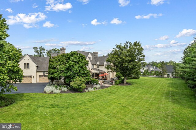 1214 Hunt Seat Dr, Lower Gwynedd, PA 19002 - view of green lawn with driveway