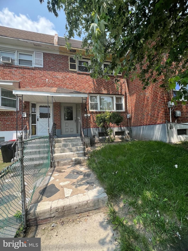 1206 Lakeshore Dr, Camden, NJ 08104 - townhome / multi-family property with entry steps and brick siding
