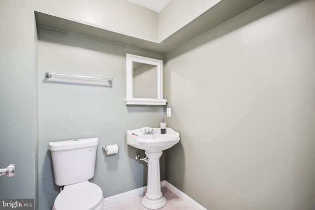 13536 Ruddy Duck Rd, Clifton, VA 20124 - bathroom featuring toilet and tile patterned floors