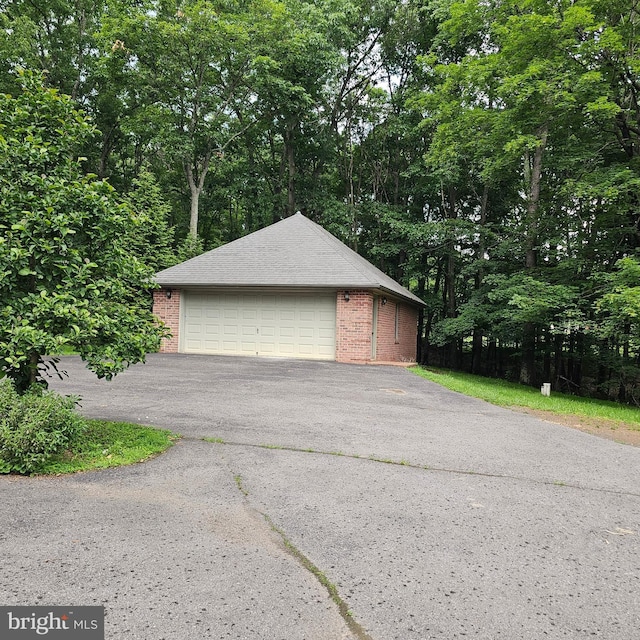 681 Hillcrest Dr, New Creek, WV 26743 - view of detached garage