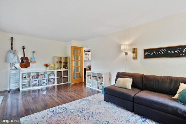 6212 Centaurus Ct, Burke, VA 22015 - living room with wood finished floors
