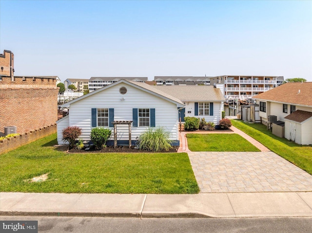 156 Captains Quarters Rd, Ocean City, MD 21842 - view of front of property with a front lawn and a residential view
