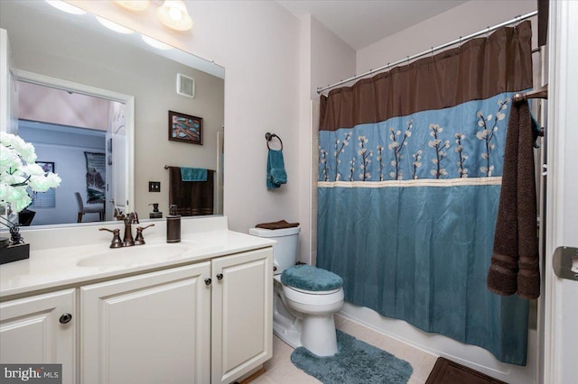 8607 Wintergreen Ct Unit 204, Odenton, MD 21113 - bathroom featuring toilet, vanity, and tile patterned floors