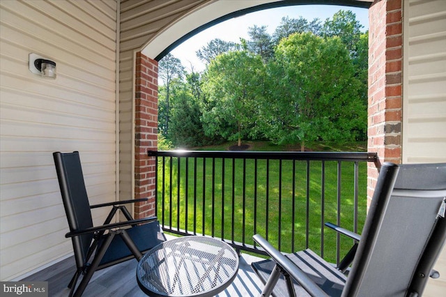 8607 Wintergreen Ct Unit 204, Odenton, MD 21113 - view of balcony