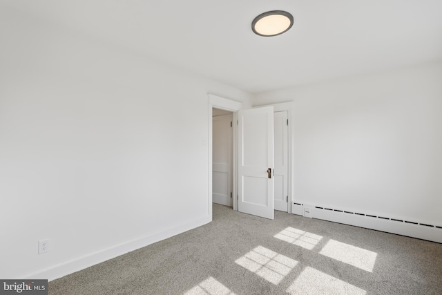 1029 Pennsylvania Ave, Hagerstown, MD 21742 - unfurnished room with a baseboard radiator and carpet floors