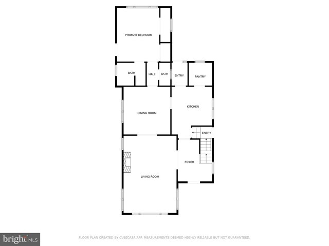 1029 Pennsylvania Ave, Hagerstown, MD 21742 - view of floor plan / room layout