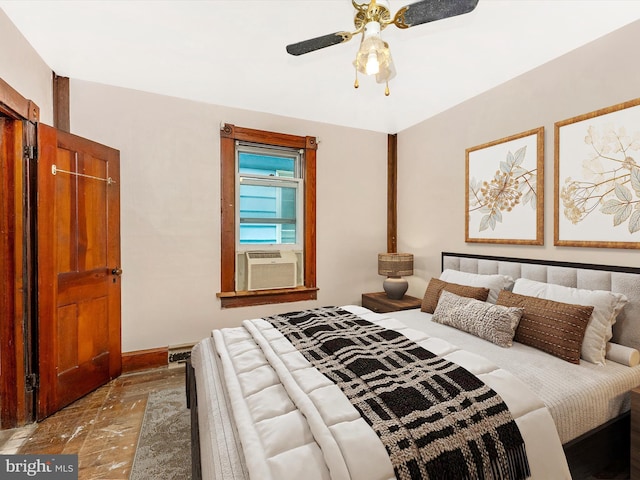 526 W Potomac St, Brunswick, MD 21716 - bedroom featuring ceiling fan and cooling unit
