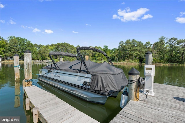 931 Oyster Bay Pl, Solomons, MD 20688 - dock featuring a water view