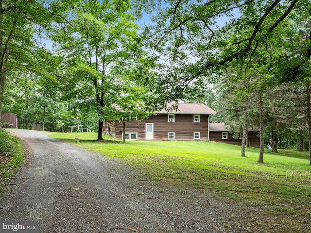 357 Crestview Mountain Rd, Augusta, WV 26704 - view of side of property with a lawn