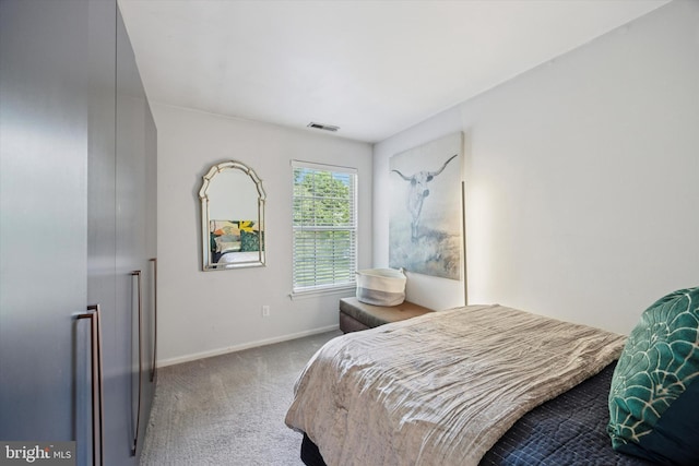 3508 Waltham Ct, Yardley, PA 19067 - carpeted bedroom featuring baseboards and stainless steel fridge