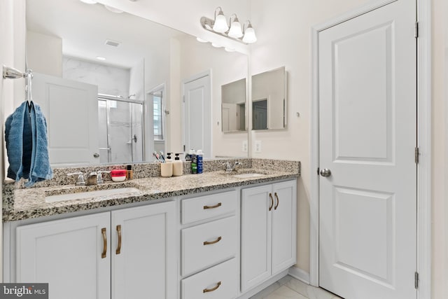20 Barnhart Cir, Mechanicsburg, PA 17050 - full bath featuring a stall shower and double vanity
