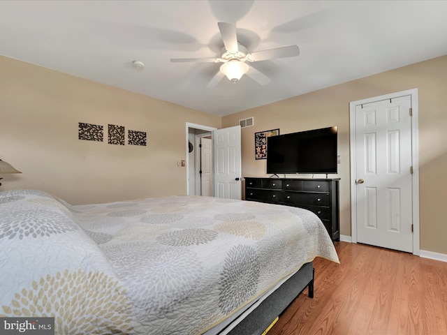 2 Marsha Dr, Cressona, PA 17929 - bedroom featuring light wood-style flooring and ceiling fan
