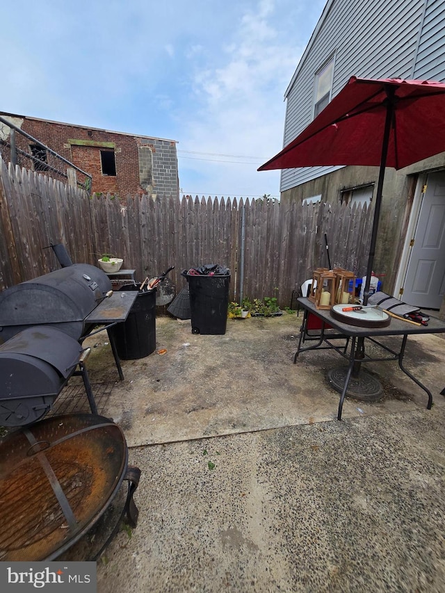 2513 W Sergeant St, Philadelphia, PA 19132 - view of patio