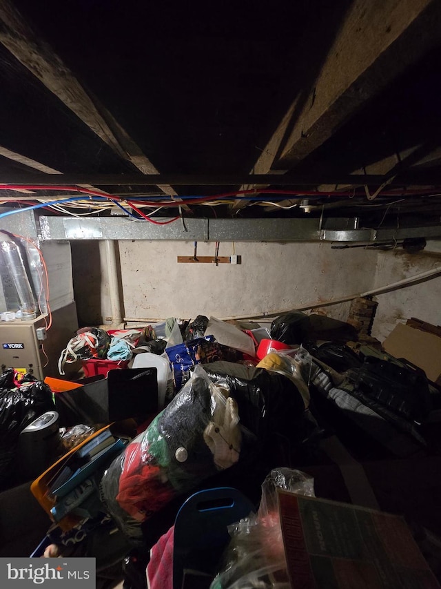 2513 W Sergeant St, Philadelphia, PA 19132 - view of unfinished below grade area