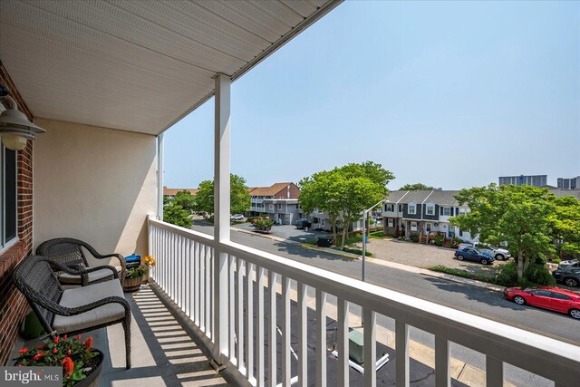 11603 Seaward Rd Unit 6, Ocean City, MD 21842 - balcony featuring a residential view