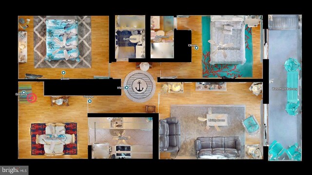 11603 Seaward Rd Unit 6, Ocean City, MD 21842 - view of floor plan / room layout