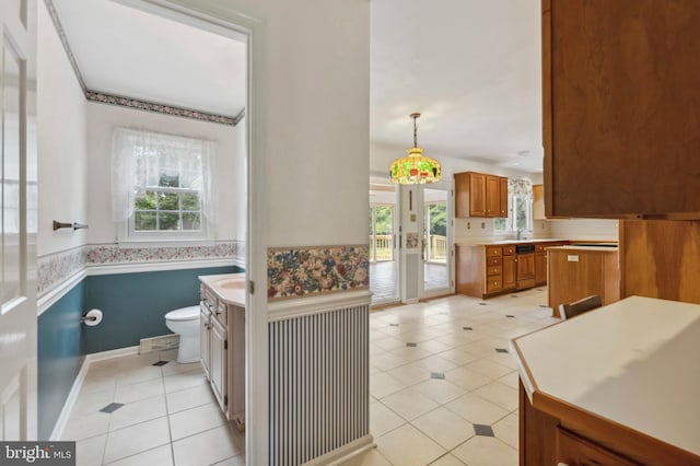 3 Lisa Ct, Elkton, MD 21921 - bathroom with vanity and tile patterned floors