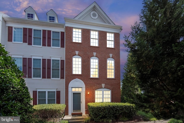 42806 Longworth Ter, Chantilly, VA 20152 - view of front facade with brick siding