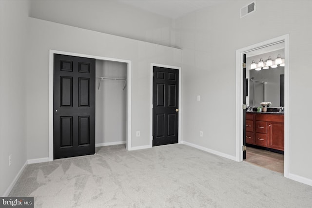 42806 Longworth Ter, Chantilly, VA 20152 - unfurnished bedroom featuring carpet, a closet, and ensuite bath