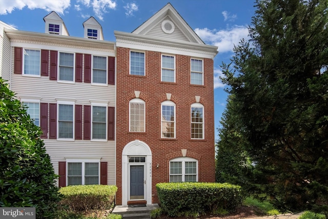 42806 Longworth Ter, Chantilly, VA 20152 - view of front of property featuring brick siding