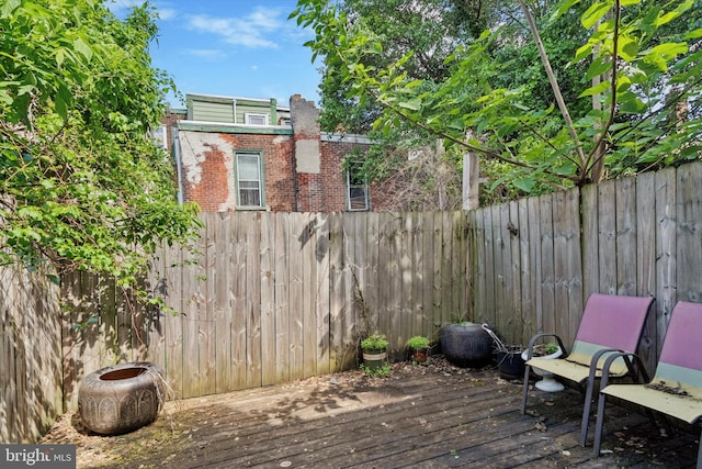 3737 N 18th St, Philadelphia, PA 19140 - view of wooden terrace